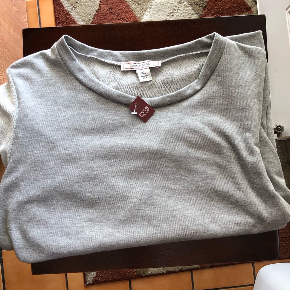 Adam Levine Grey Long Sleeve Sweatshirt